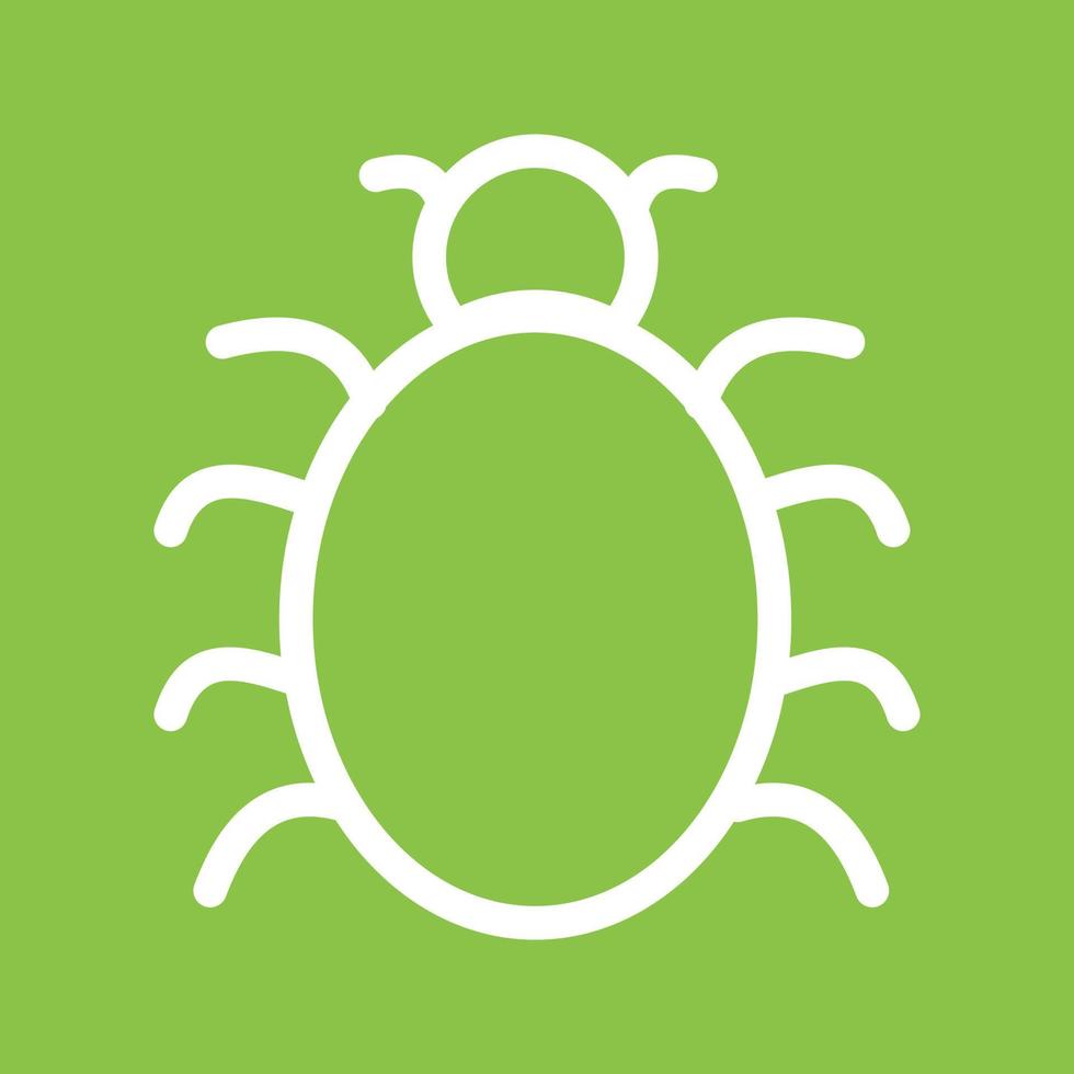 Bug Fixing Line Color Background Icon vector