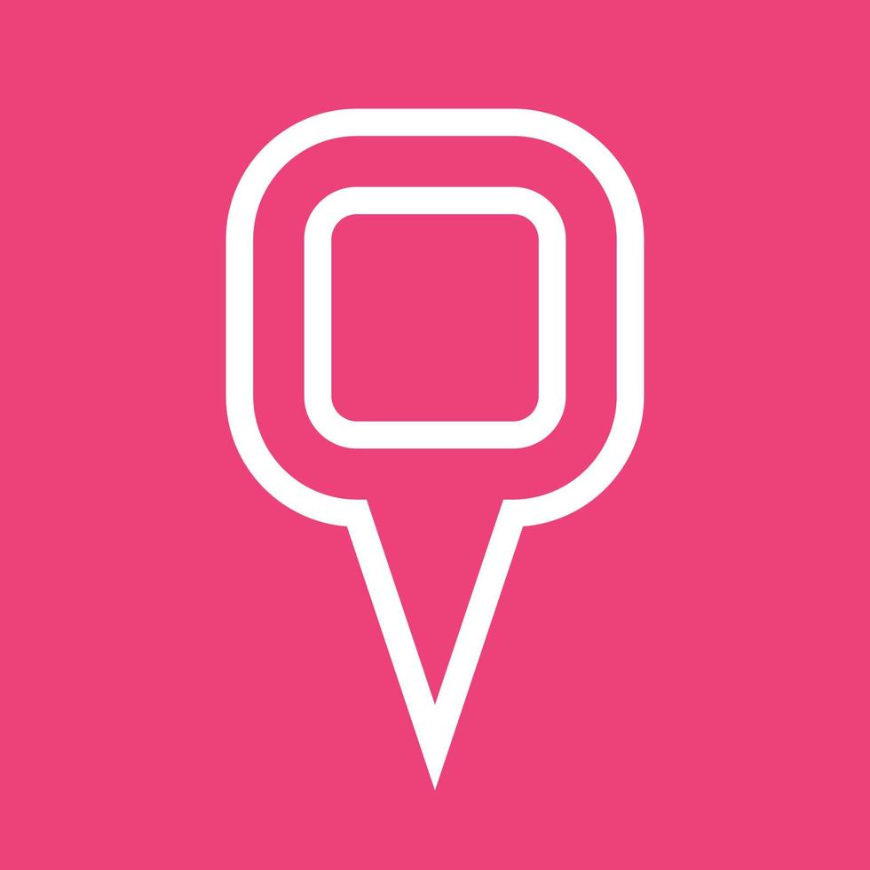 Marker III Line Color Background Icon vector