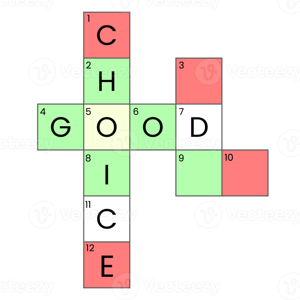 kruiswoordraadsel puzzel doos voor uw icoon png