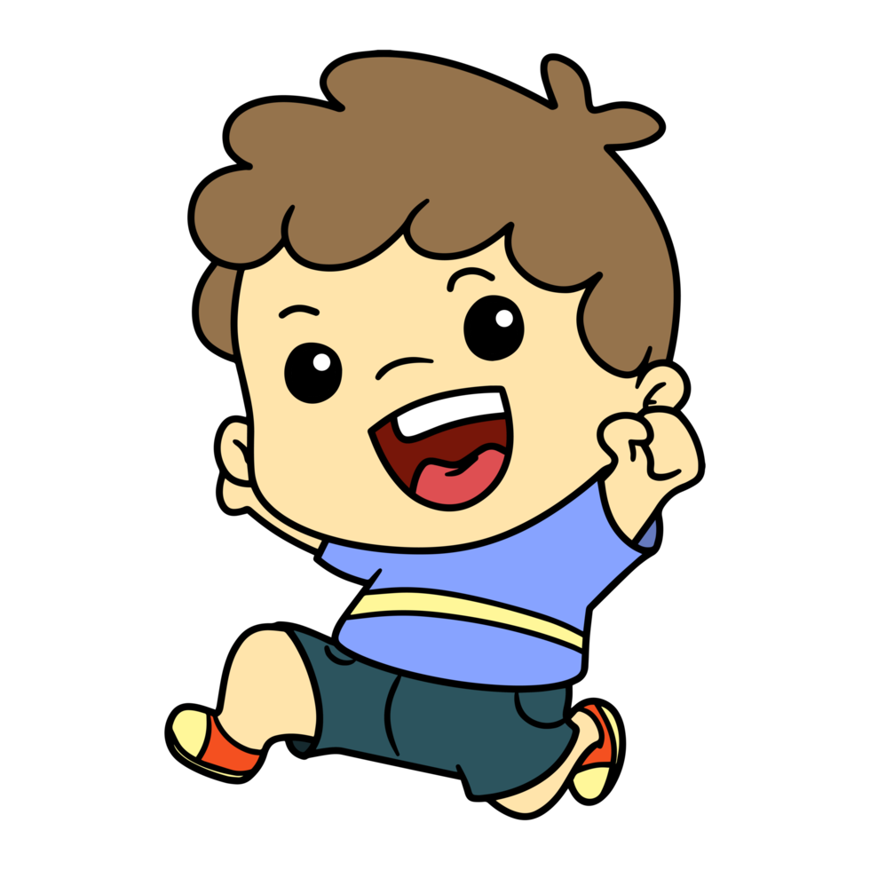 cartone animato bambini ragazzo 04 png