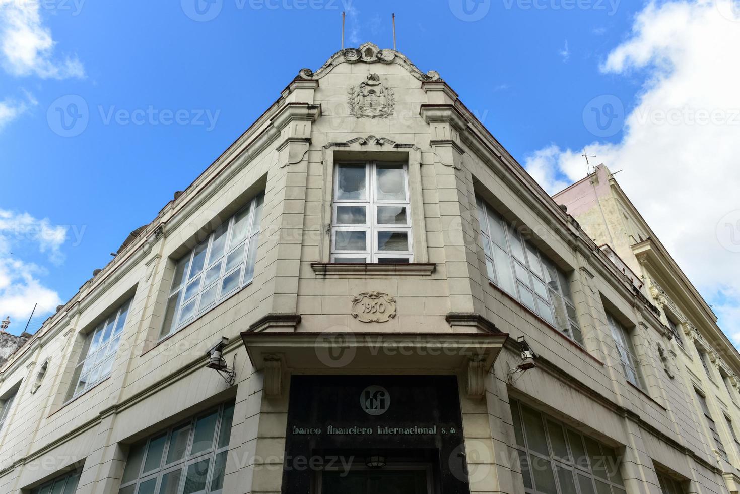 Bank of International Finance building in Havana, Cuba. photo