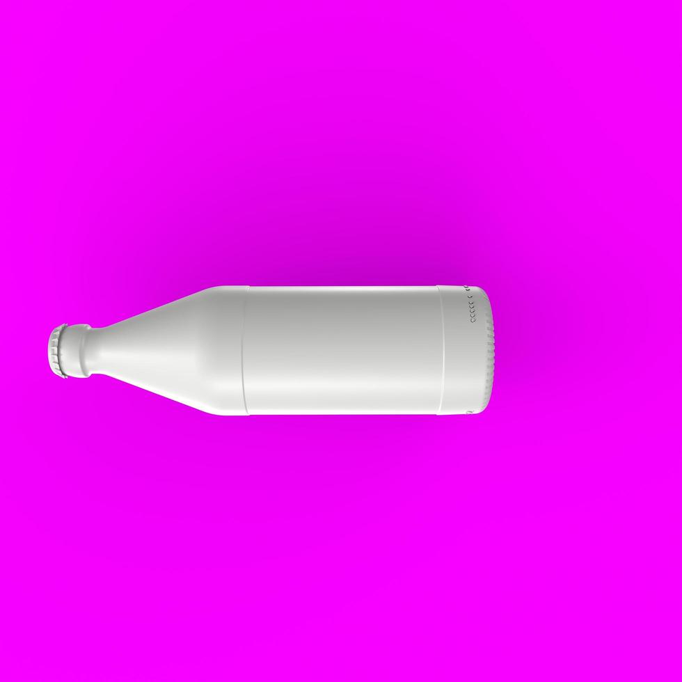 bottle of water isolated photo