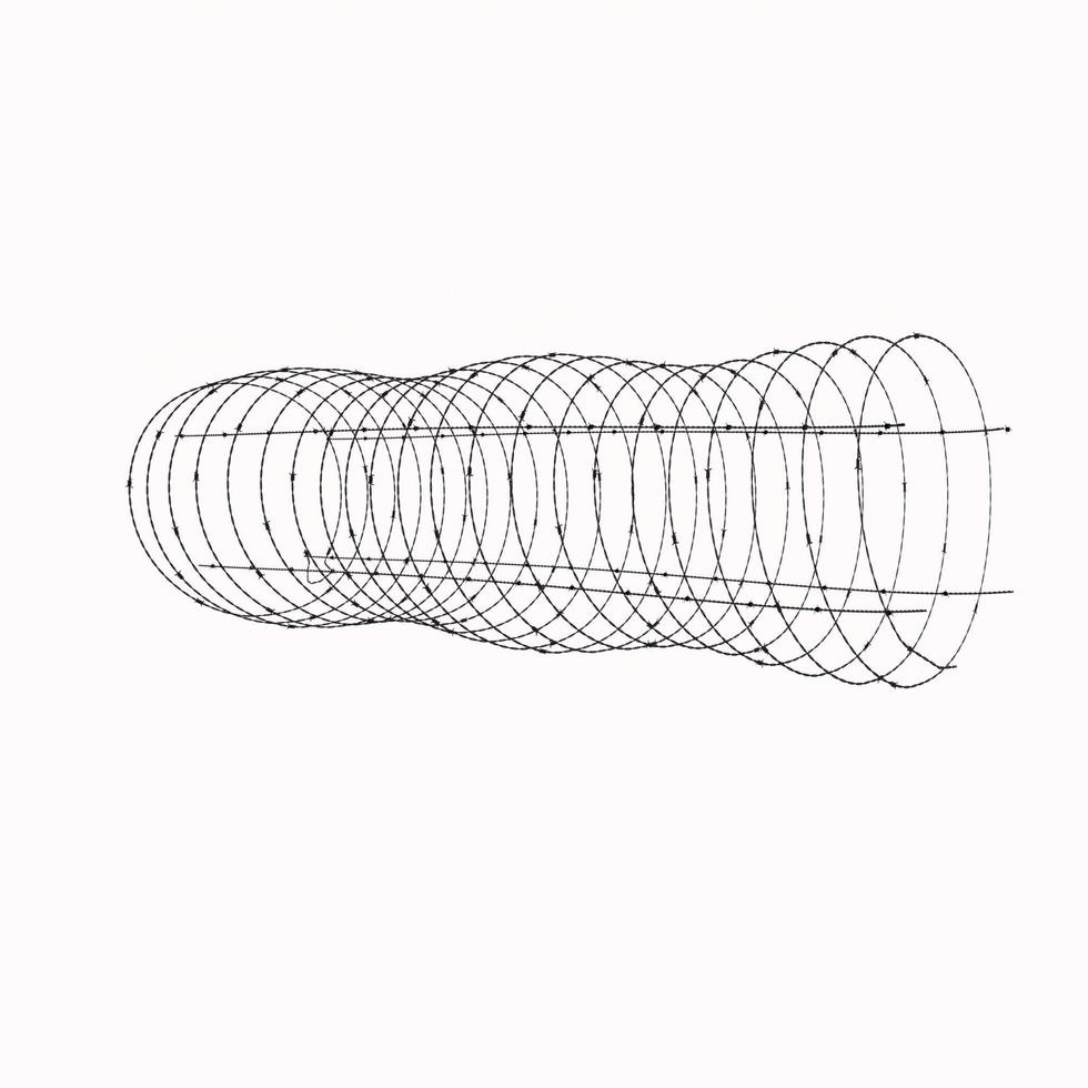 metal wire isolated on background photo
