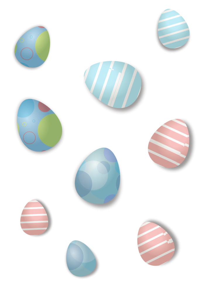 eggs Cartoon.Easter card png
