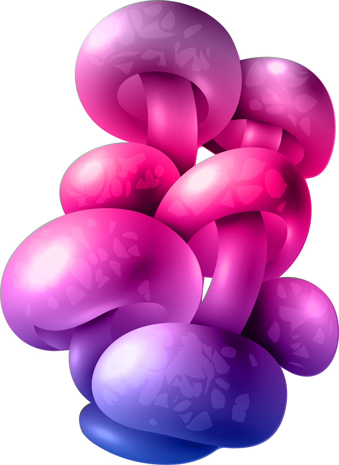 Magic colourful mushroom 16723752 PNG