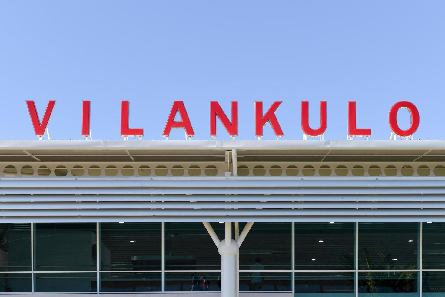 aeropuerto de vilankulo, mozambique, 2022 foto