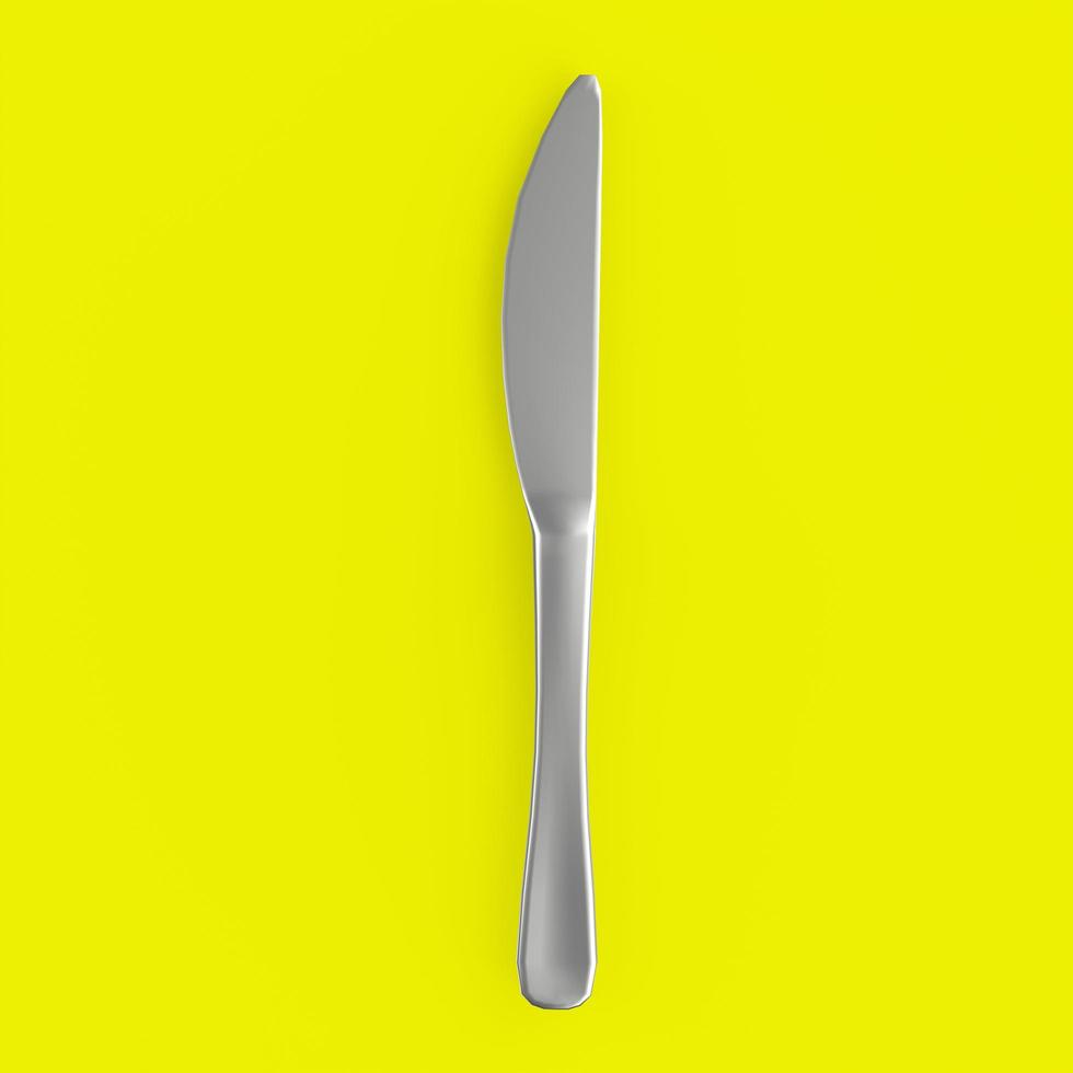 Kitchen knife on a background photo