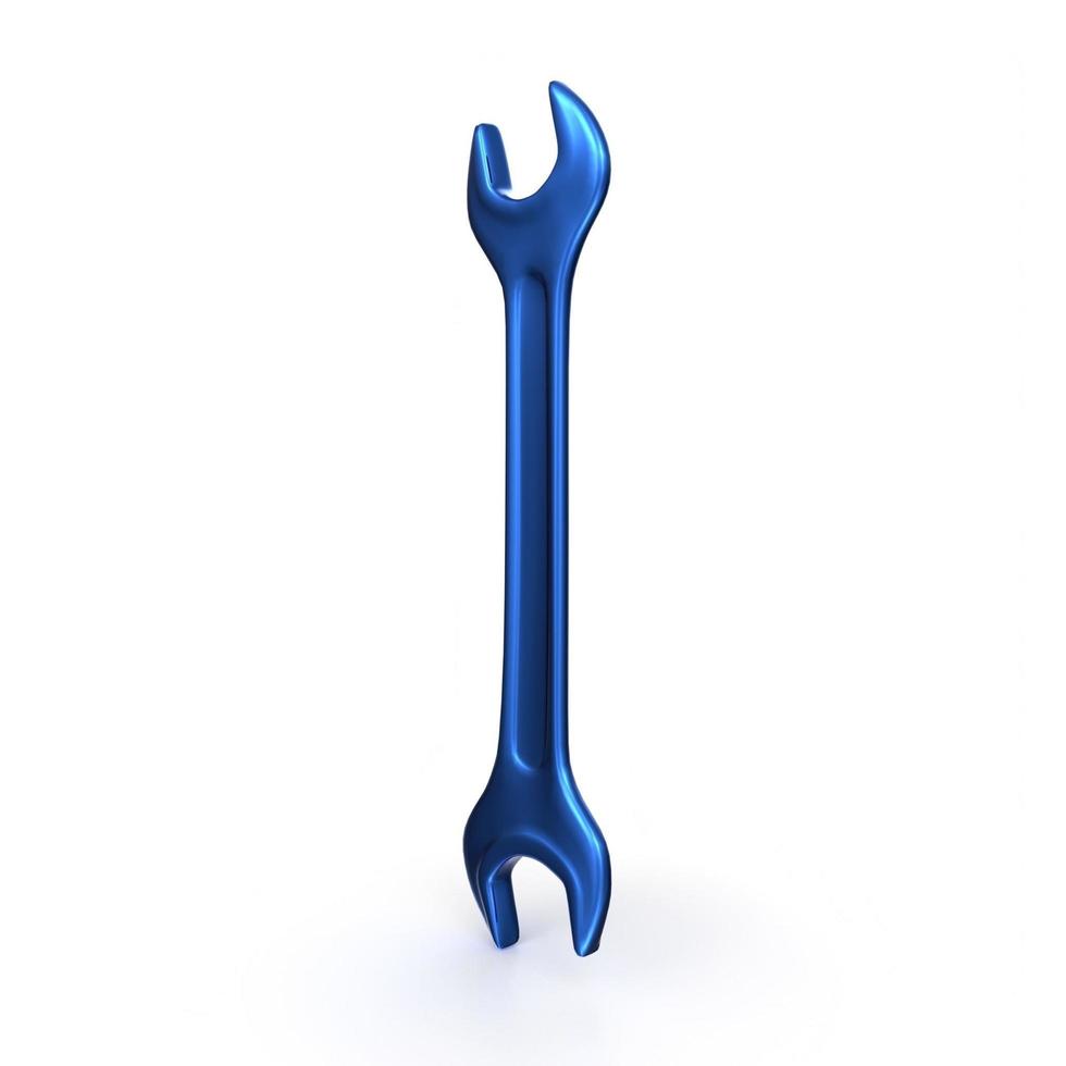 wrench isolated on background photo