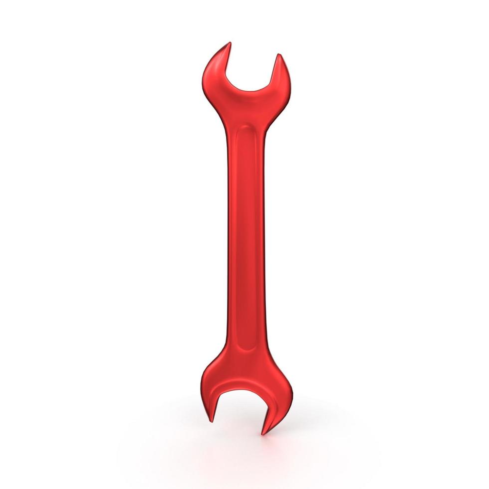 wrench isolated on background photo