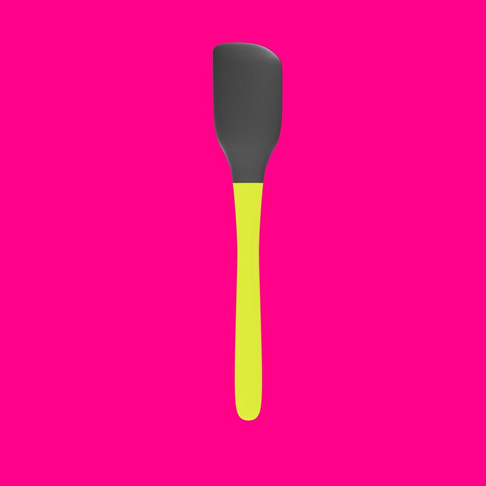 Spatula isolated on a background photo