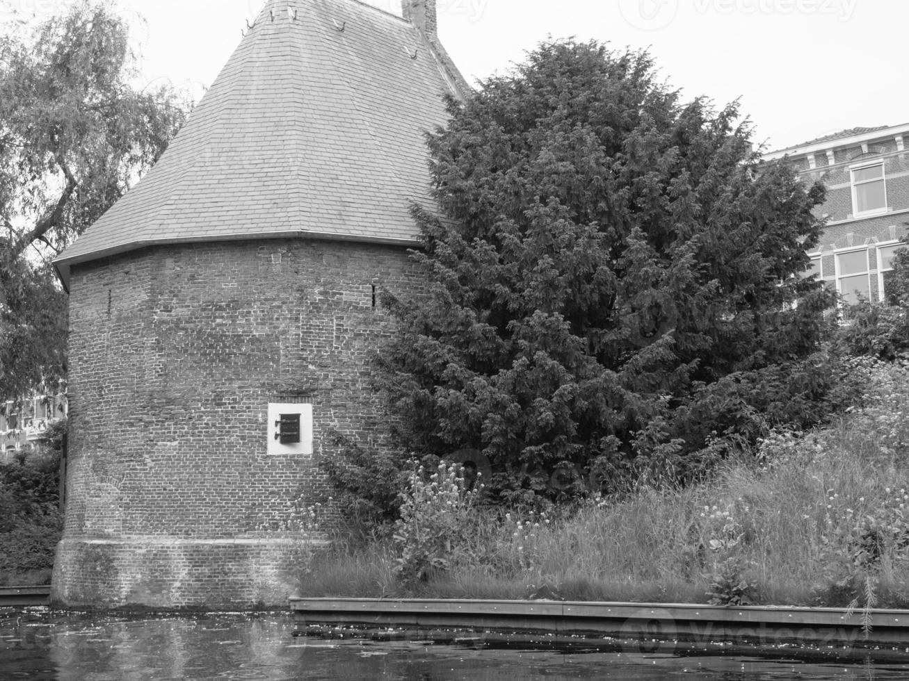 the dutch city of Leiden photo