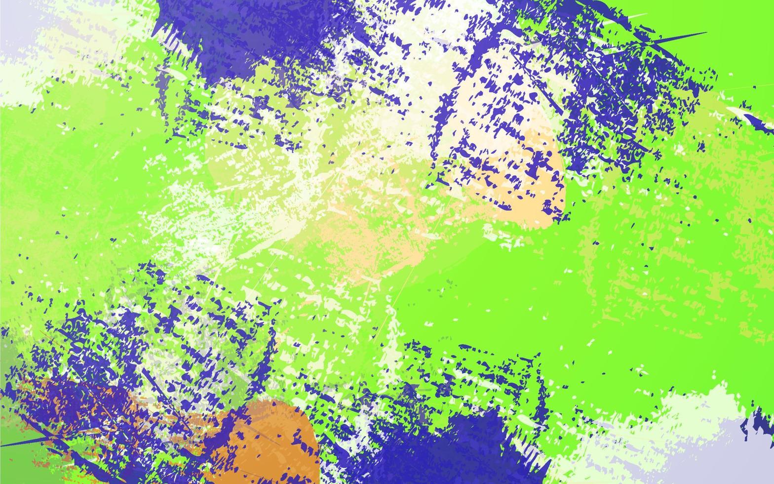 Fondo de color verde de textura grunge abstracto vector