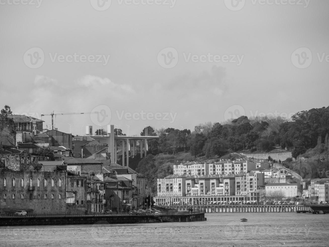 porto at the douro river photo