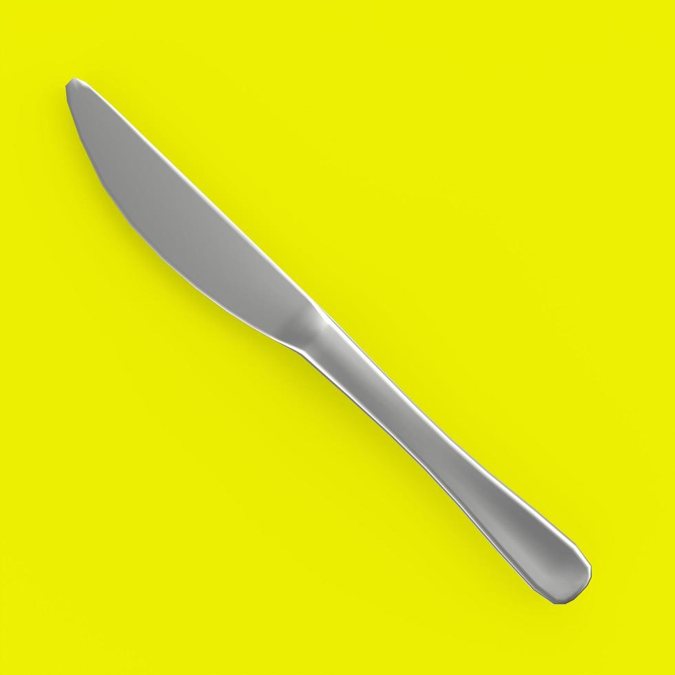 Kitchen knife on a background photo