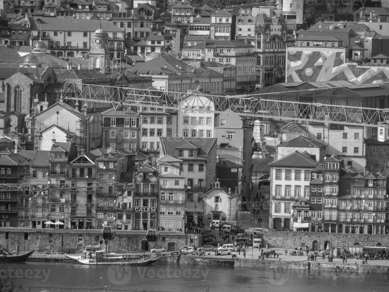 porto at the douro river photo