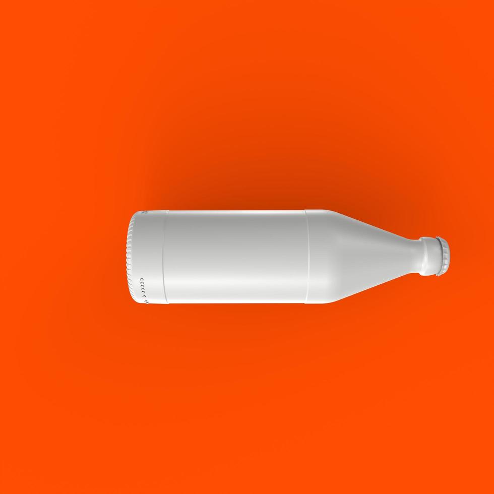 bottle of water isolated photo