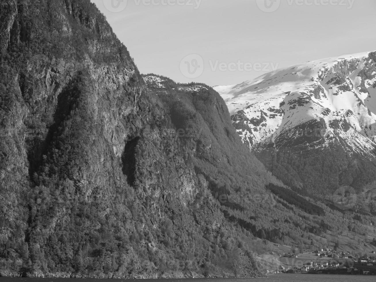 in the norwegian fjords photo