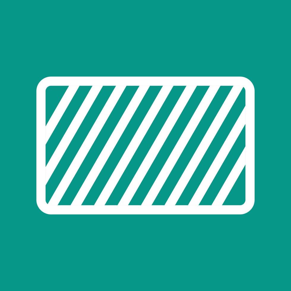 Caution Sign Line Color Background Icon vector