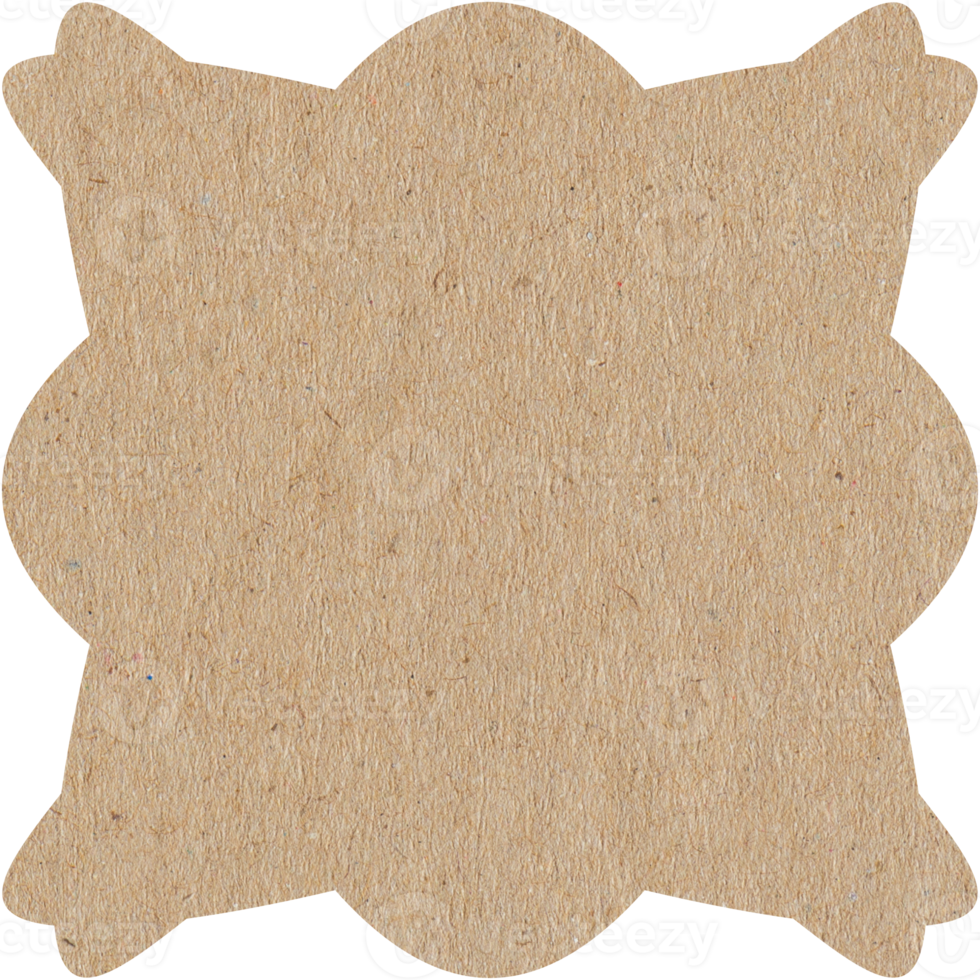 vintage paper sheet in basic shape collection png