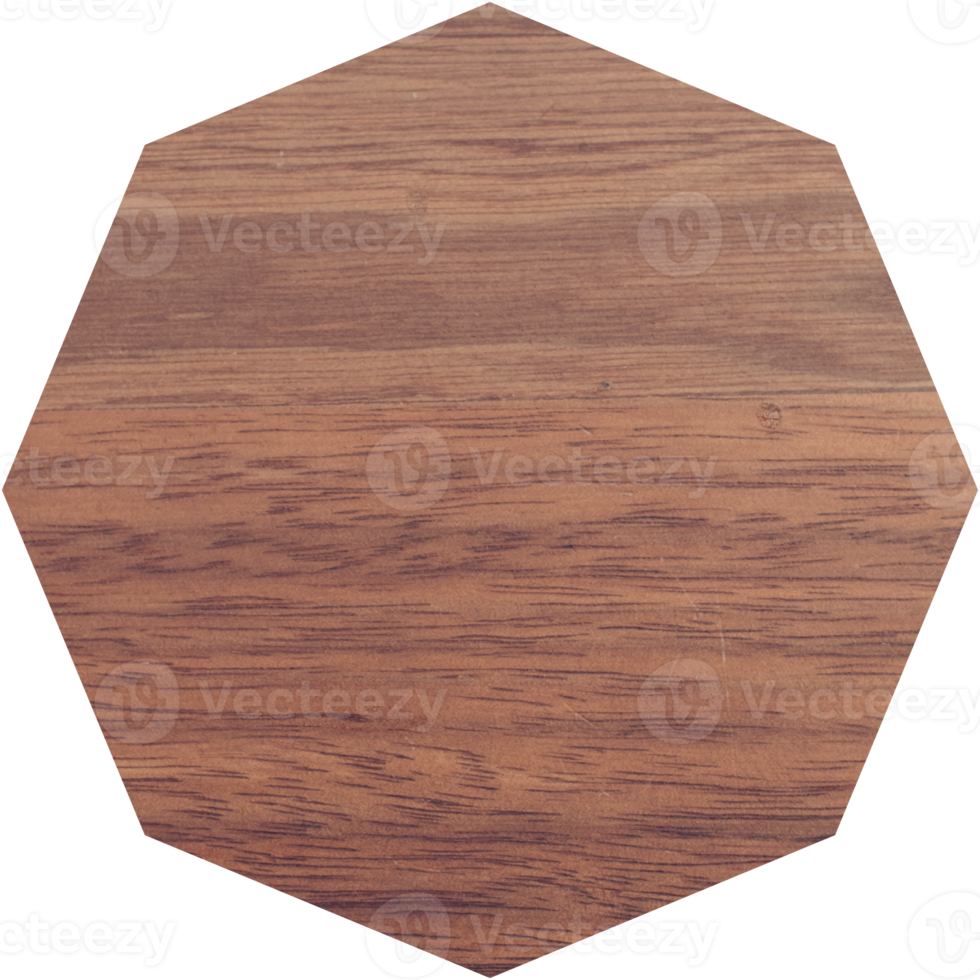 colección de madera de hoja de madera vintage en forma básica png