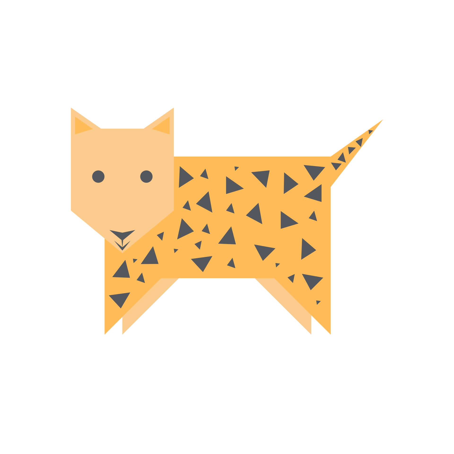 Free Cute Leopard Cheetah animal kingdom mammal flat design 16725753 PNG  with Transparent Background