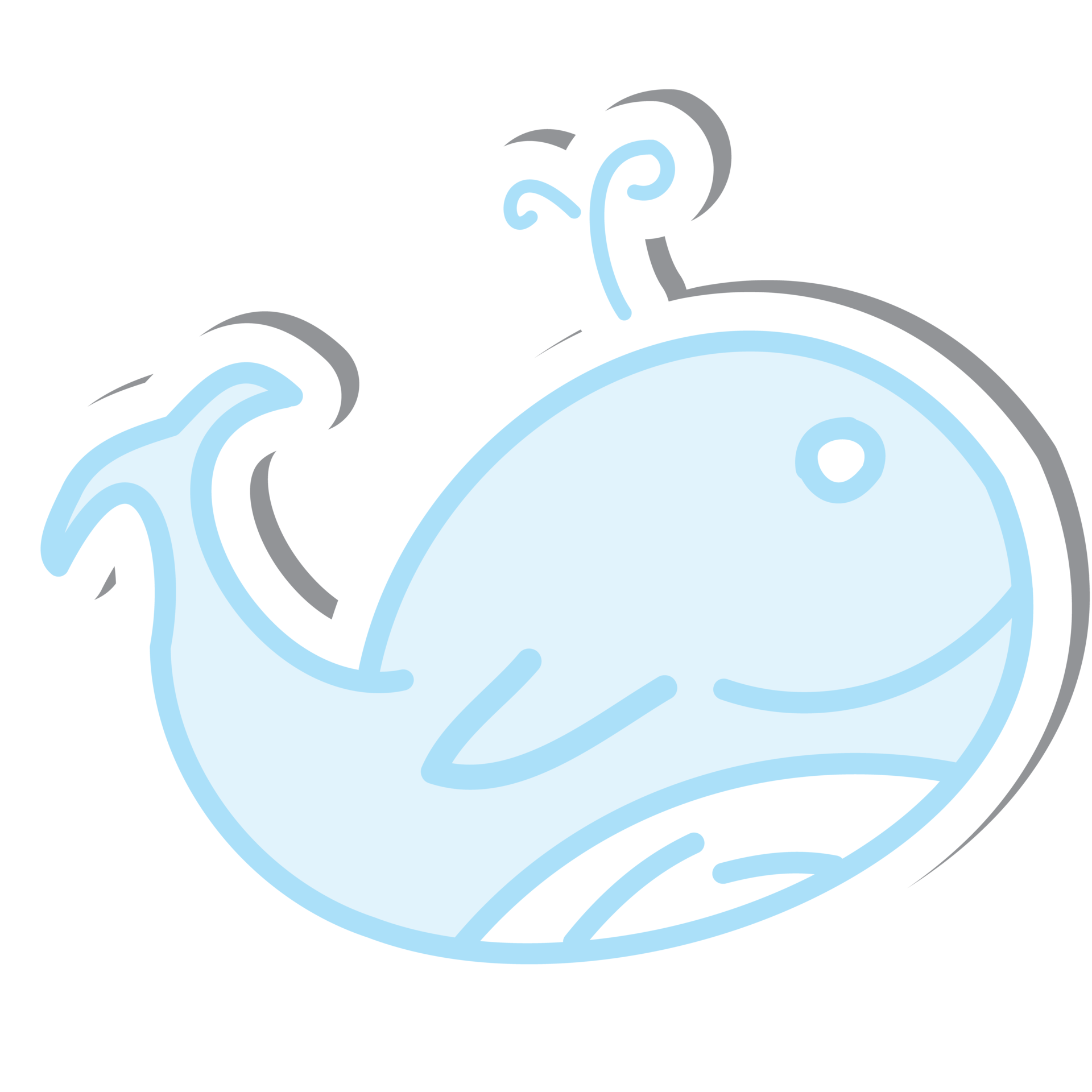 Aesthetic Sticker Cute Whale Logo Symbol Collection 16725986 PNG