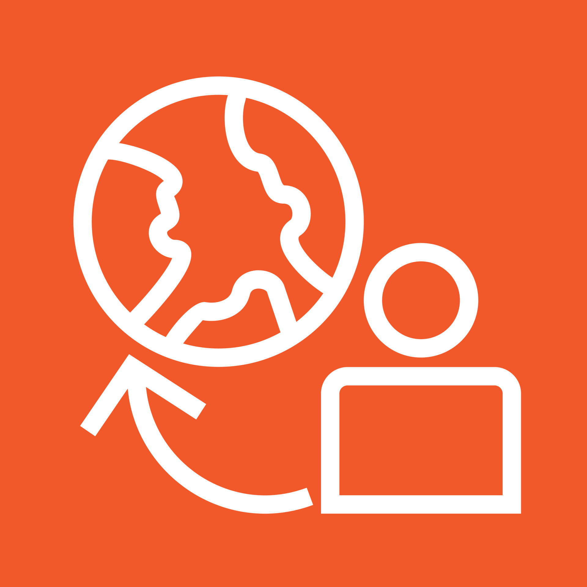 Global Profile Line Color Background Icon 16726100 Vector Art at Vecteezy