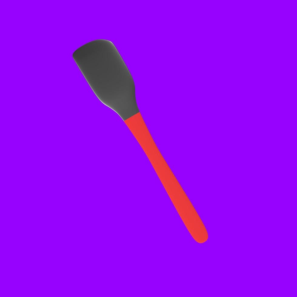 Spatula isolated on background photo