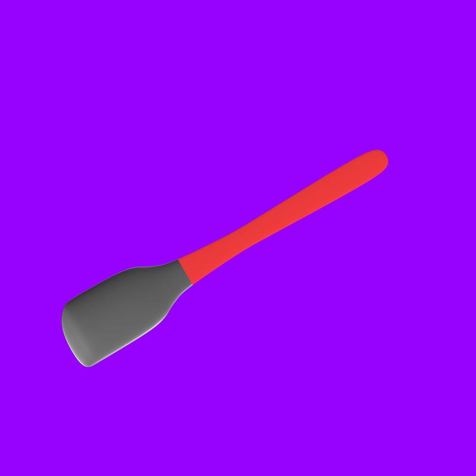 Spatula isolated on background photo