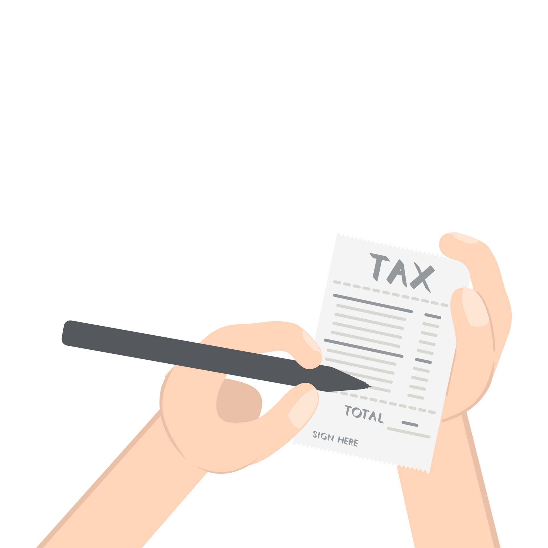 Hand Sign Tax Paper Using Pen 16726245 PNG hand-sign-tax-paper-using-pen-16726245-png
