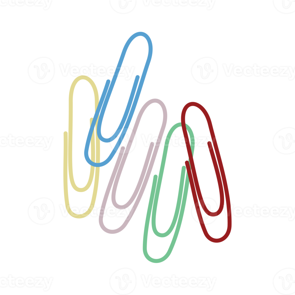 Aesthetic Wire Paper Clips Bullet Journal Back To School 16726261 PNG