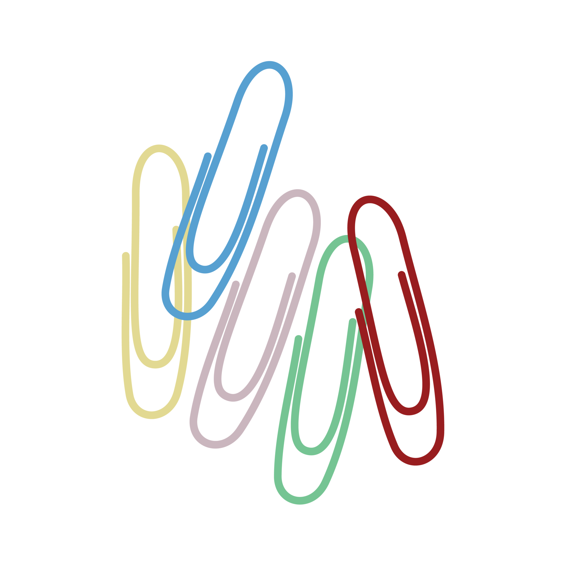 Aesthetic Wire Paper Clips Bullet Journal Back To School 16726261 PNG