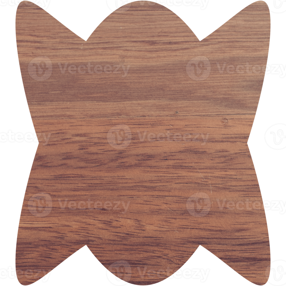 Vintage Wooden Sheet Wood in Basic Shape Collection png