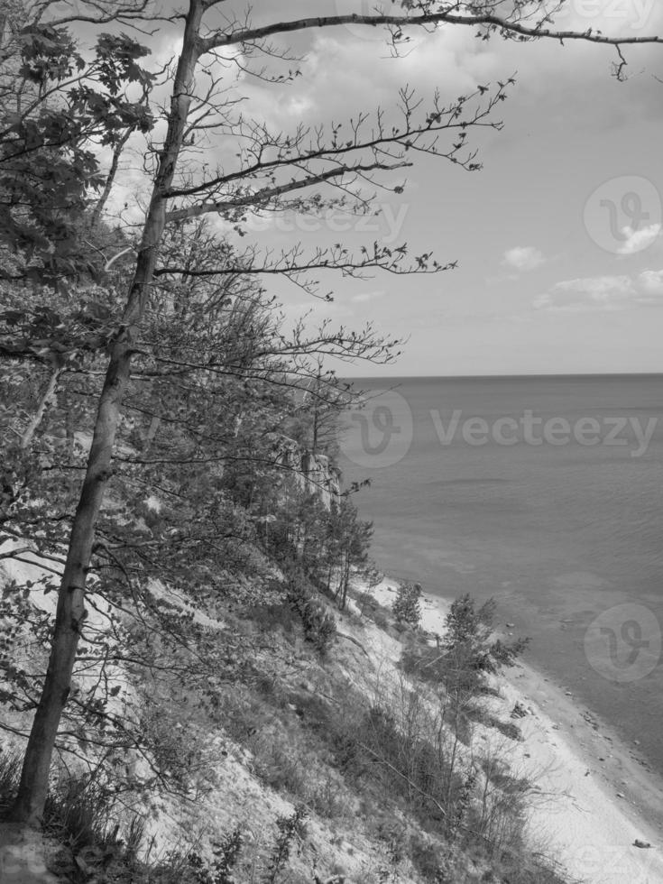 at the baltic sea in poland photo