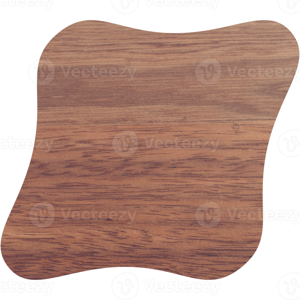 Vintage Wooden Sheet Wood in Basic Shape Collection png