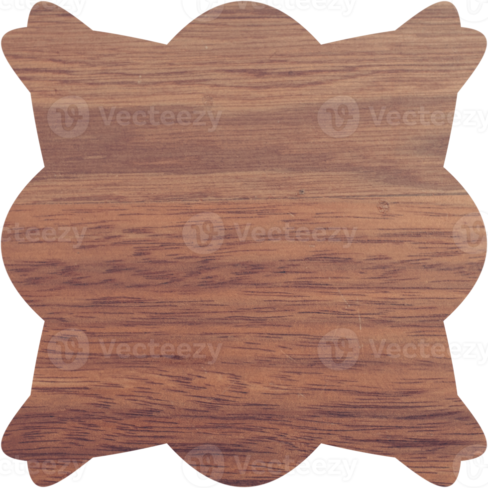 Vintage Wooden Sheet Wood in Basic Shape Collection png