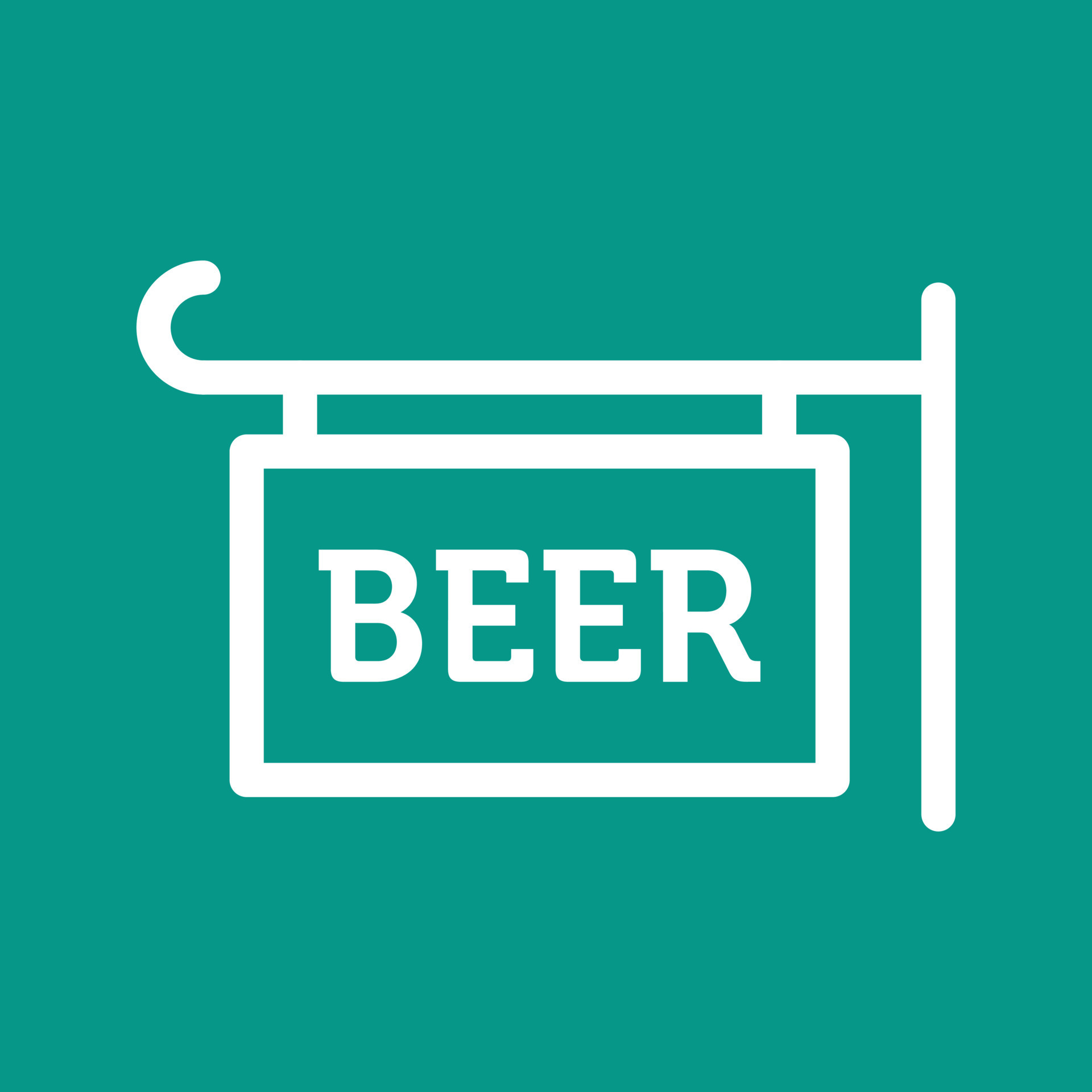 Signboard Line Color Background Icon 16726897 Vector Art at Vecteezy