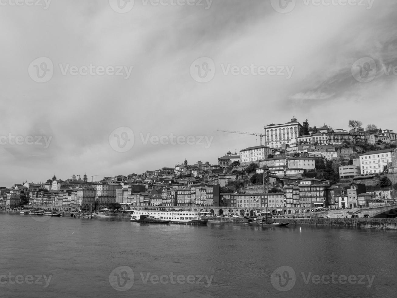 porto at the douro river photo