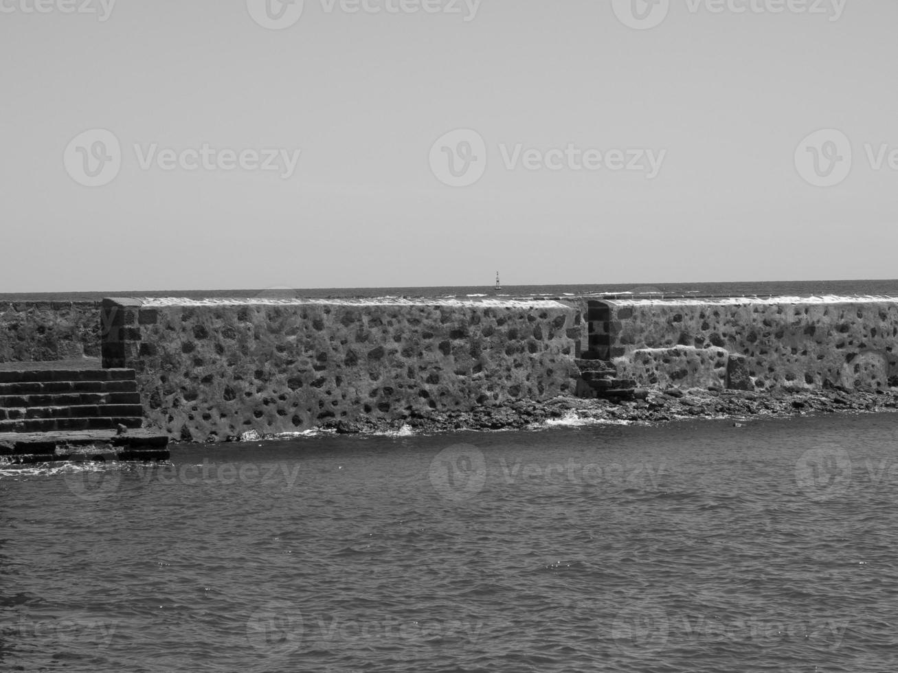 isla de lanzarote en españa foto