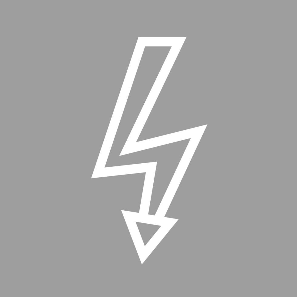 High Voltage Line Color Background Icon vector