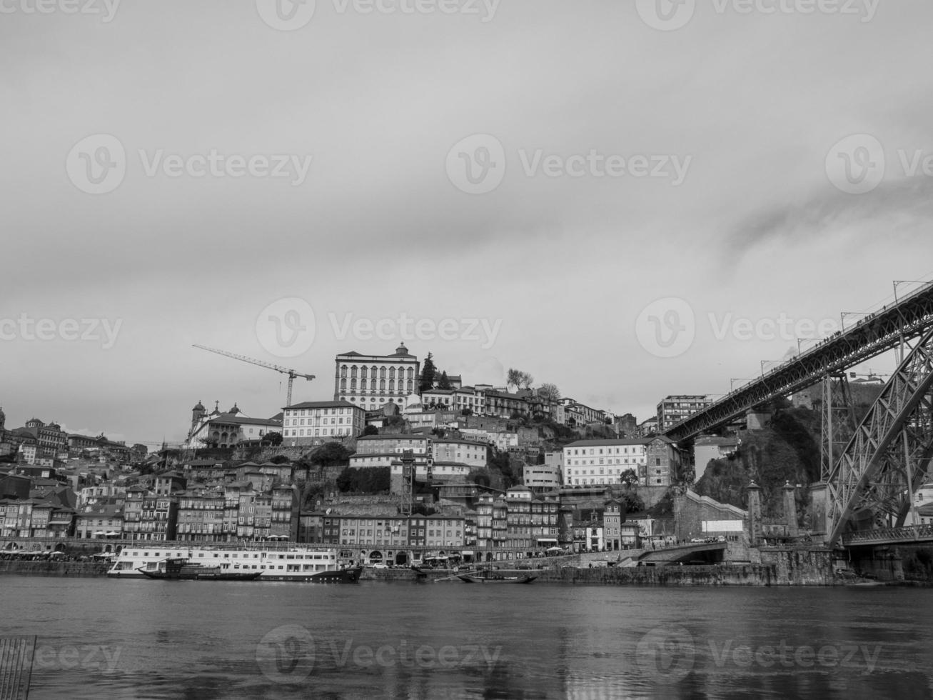 porto at the douro river photo