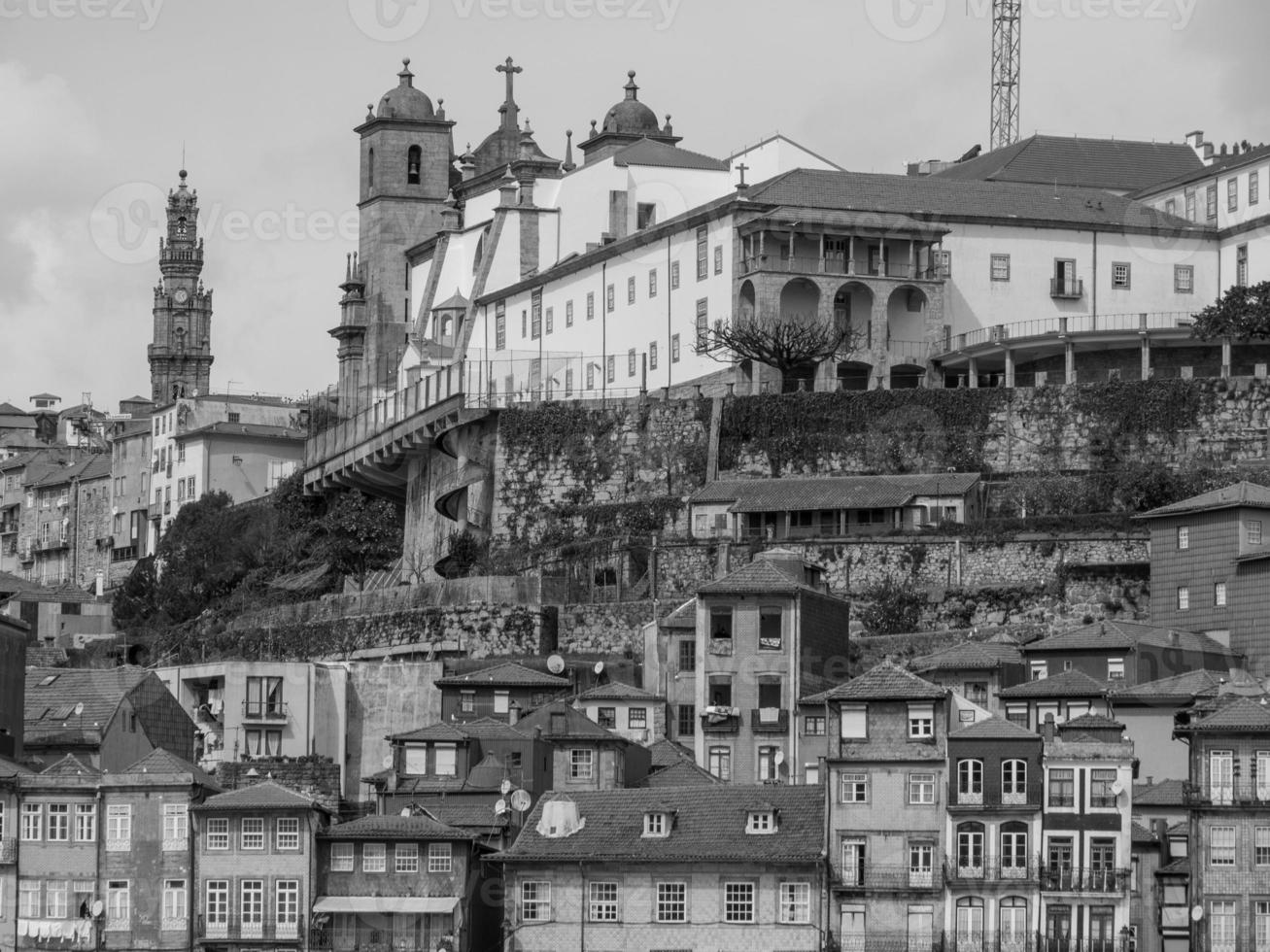 porto at the douro river photo