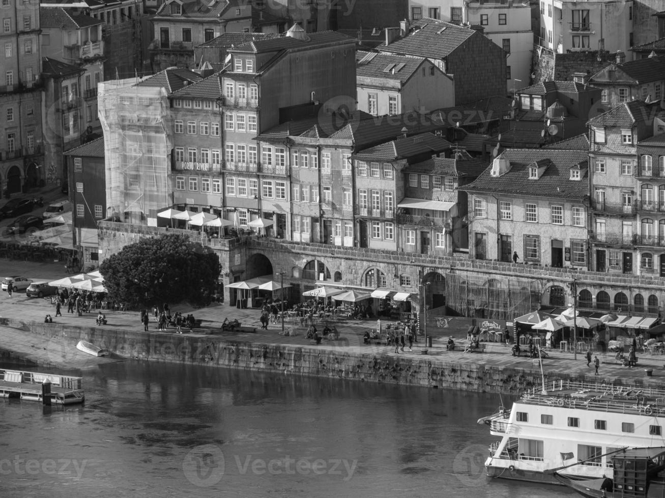porto at the douro river photo