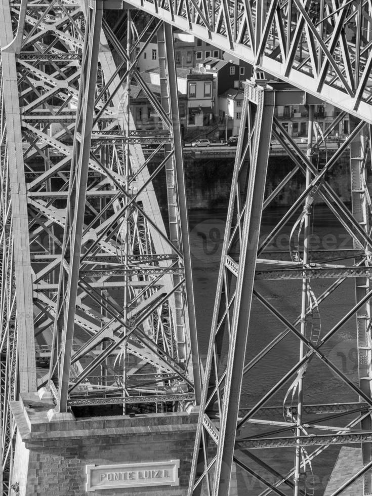 porto at the douro river photo