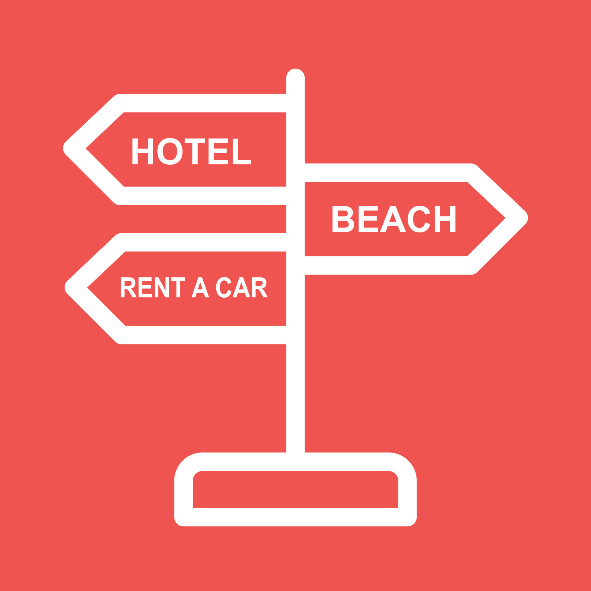 Signboard Line Color Background Icon 16729313 Vector Art at Vecteezy