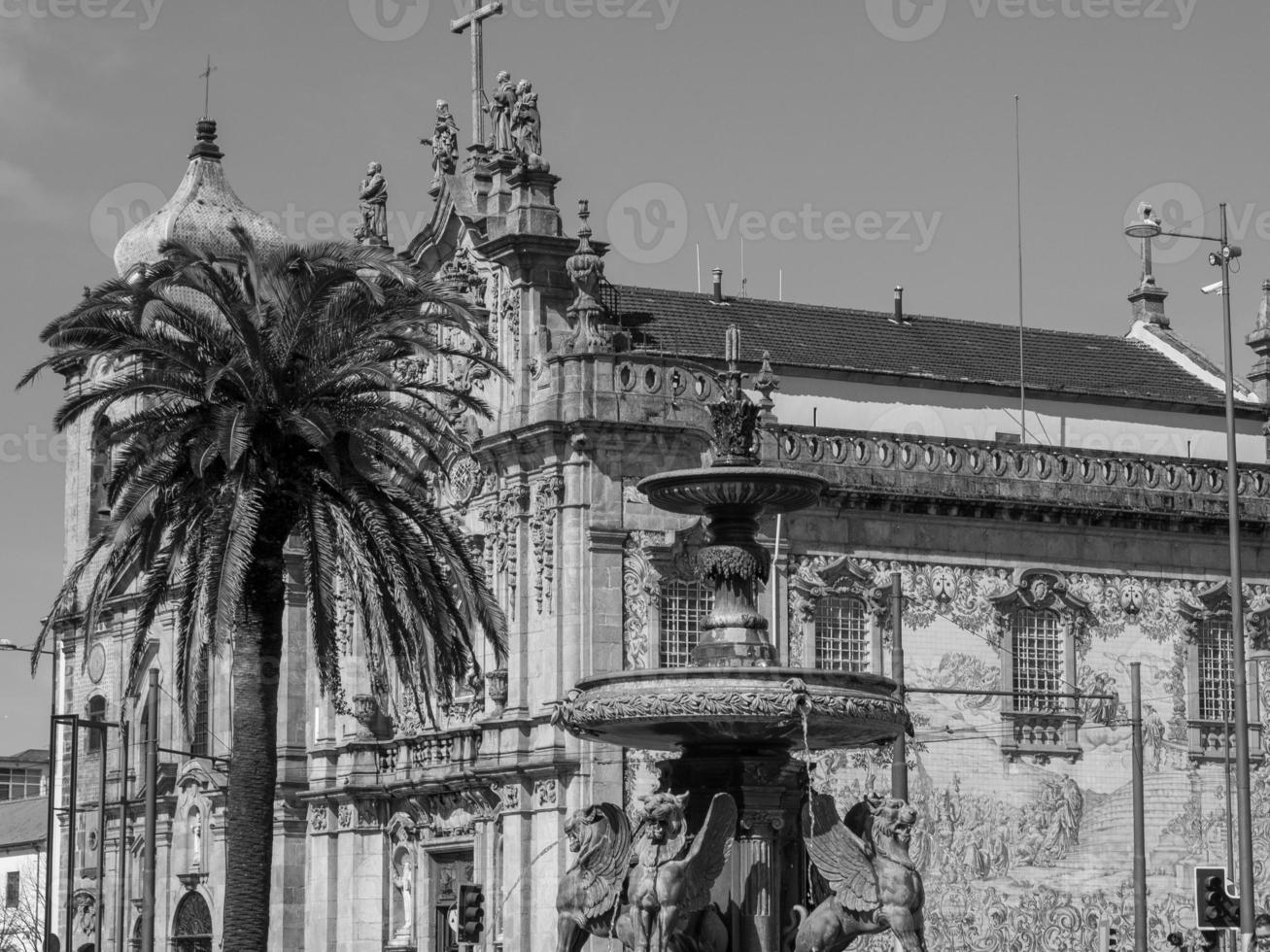 Porto at the douro river photo