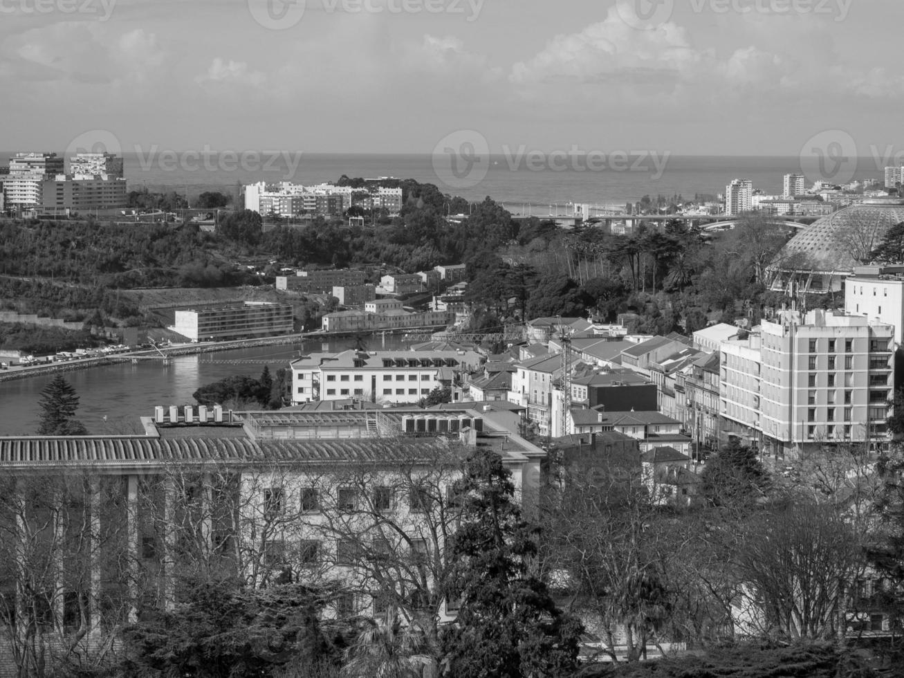 Porto at the douro river photo