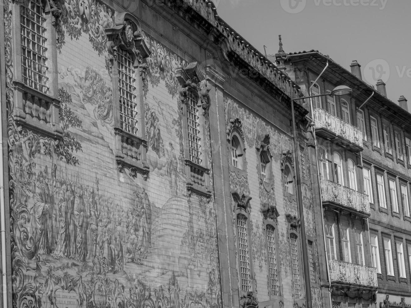 Porto at the douro river photo