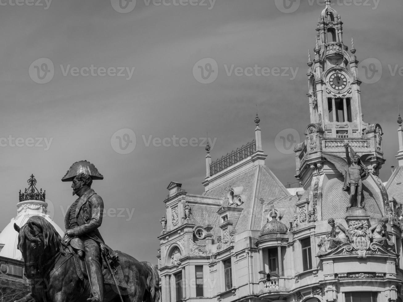 Porto at the douro river photo