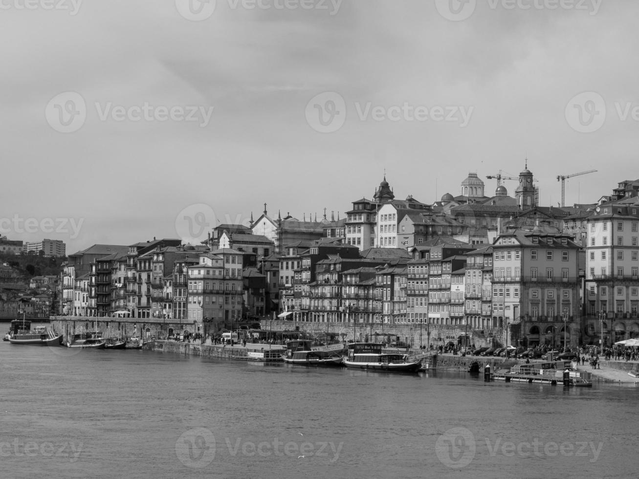 porto at the douro river photo
